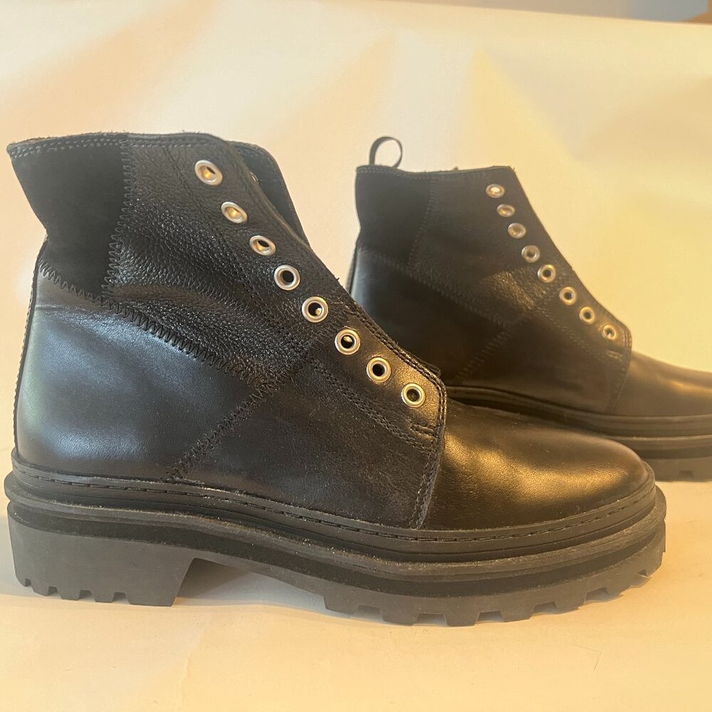 A.P.C. Chunky Boots, Size 39, Black, Brand New, Never Worn